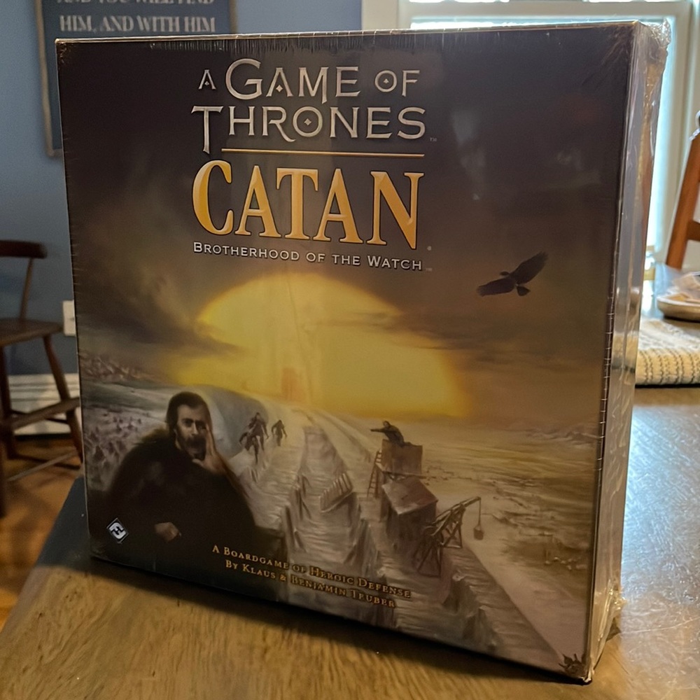 NWT A Game of Thrones Catan Board Game